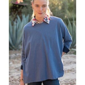 MERSEA blue tshirt